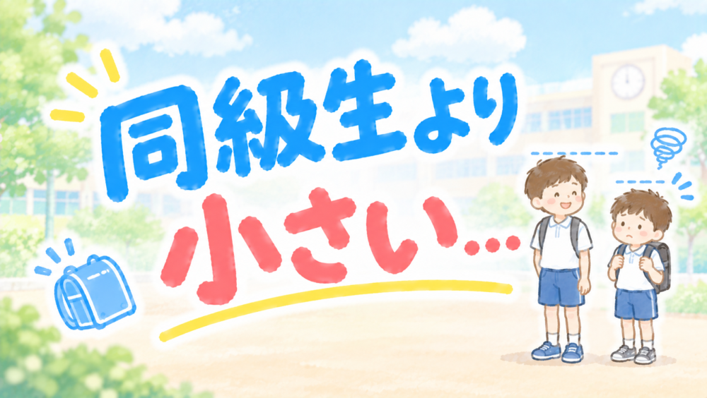 小学生の子どもが同級生より小さい…心配なときに親が考えたいこと7選