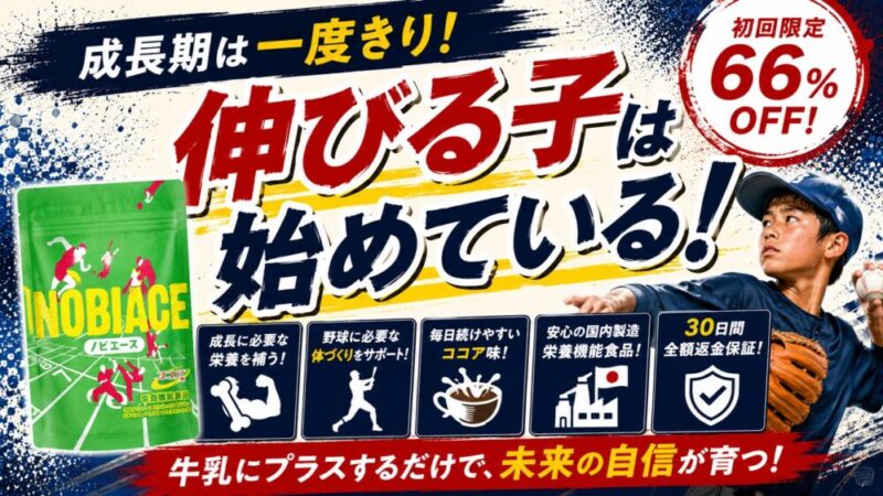 【ノビエース完全ガイド】購入前に知っておきたいポイントを総まとめ 