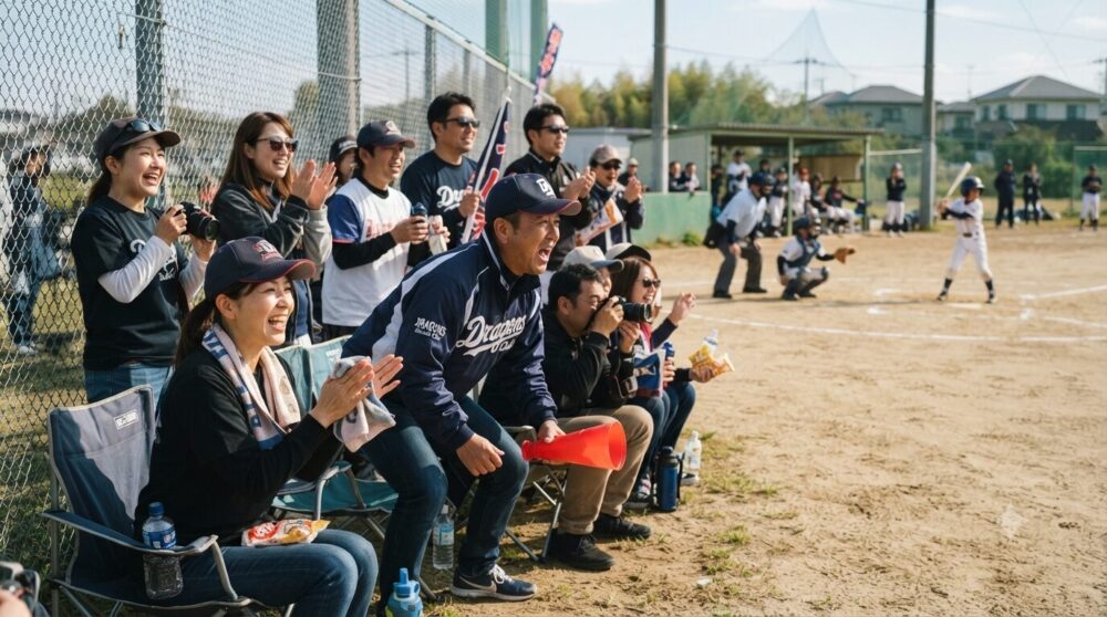 少年野球の保護者